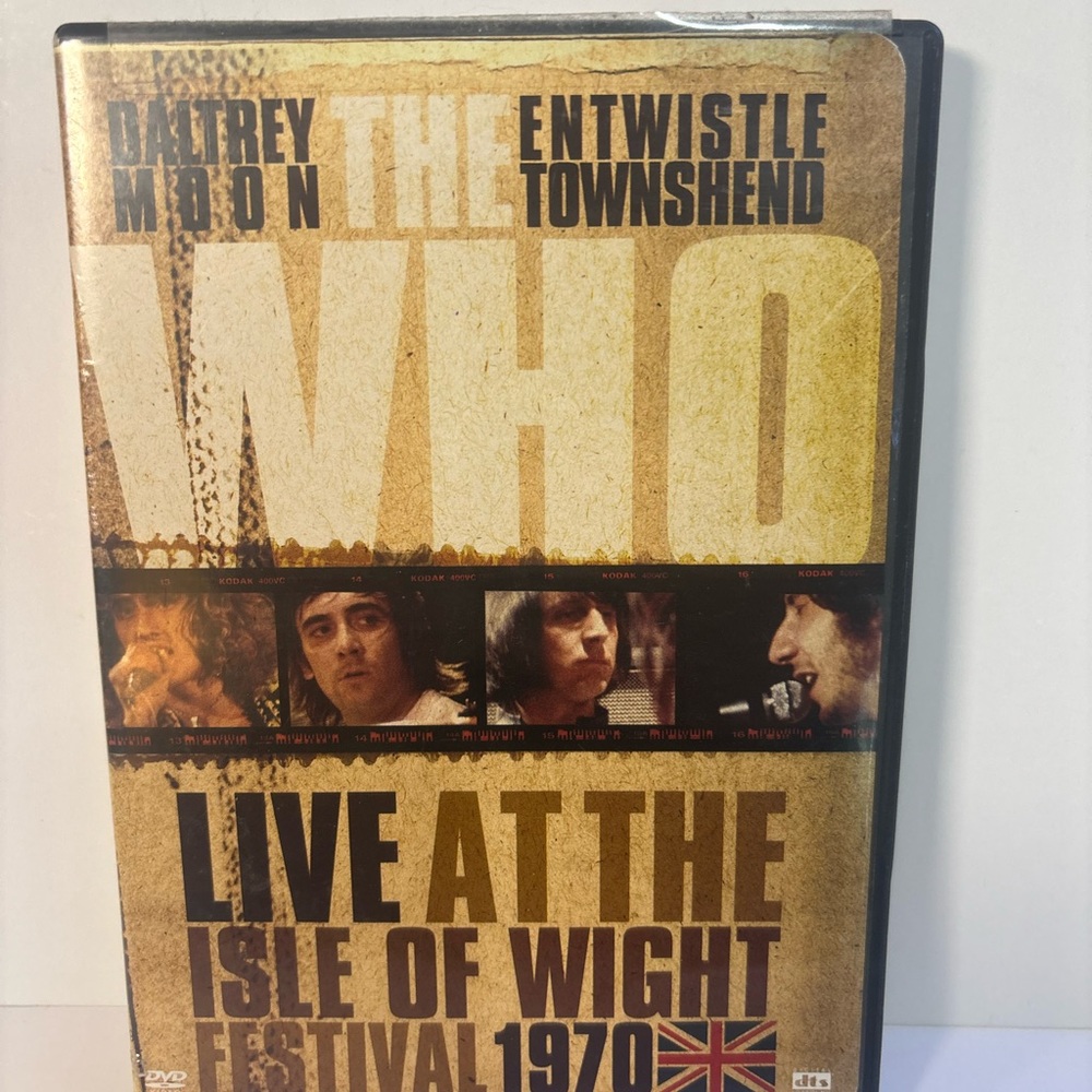 The Who Live at the Isle of Wight Festival 1970 DVD